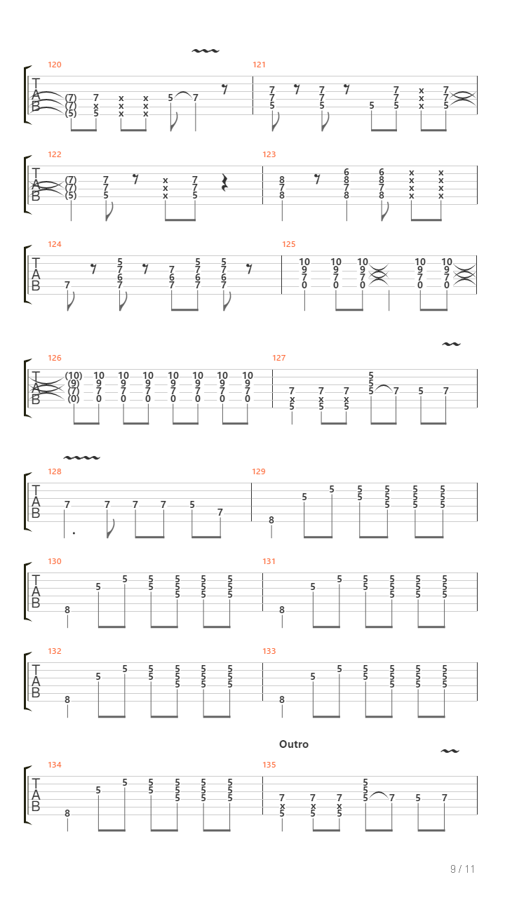 Bow River吉他谱