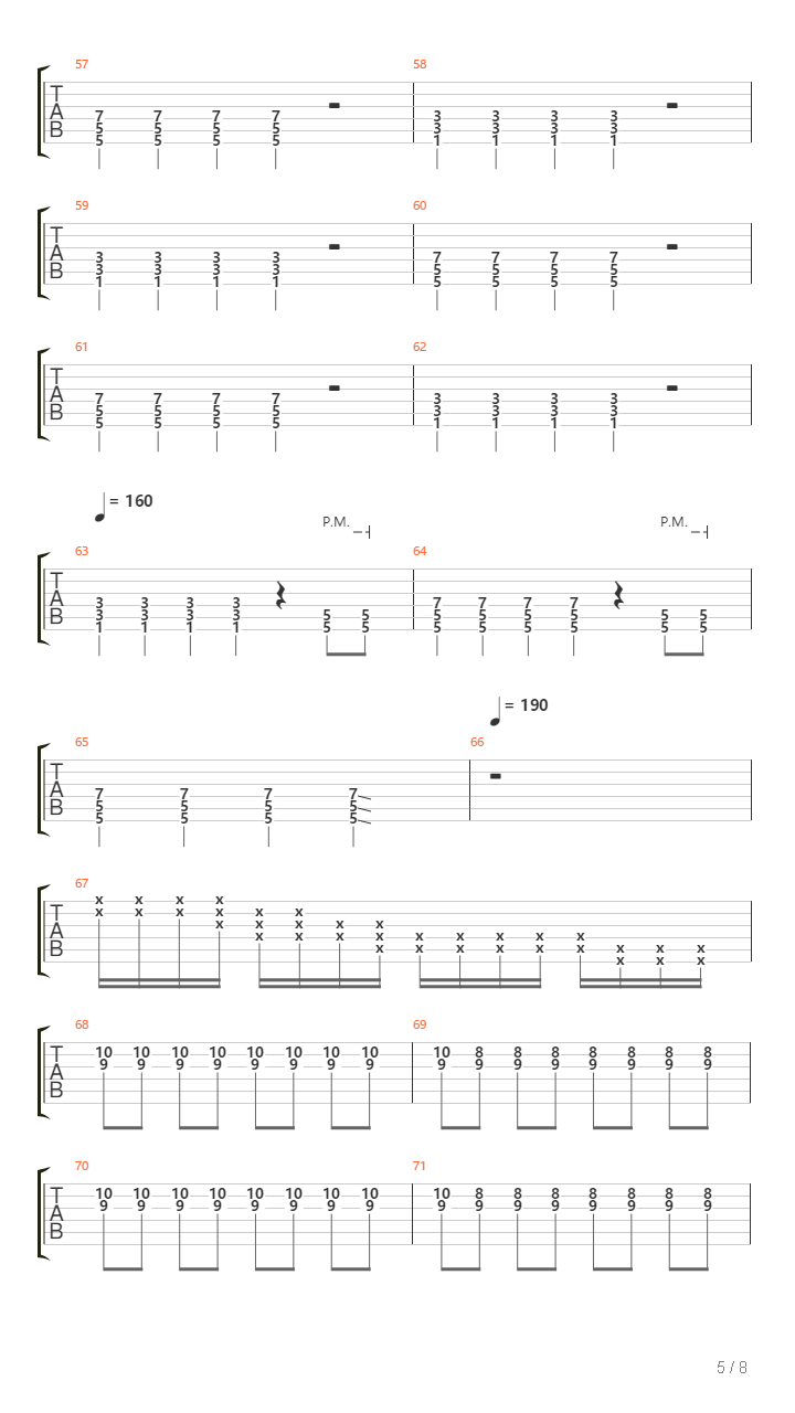 Magnet Pull吉他谱