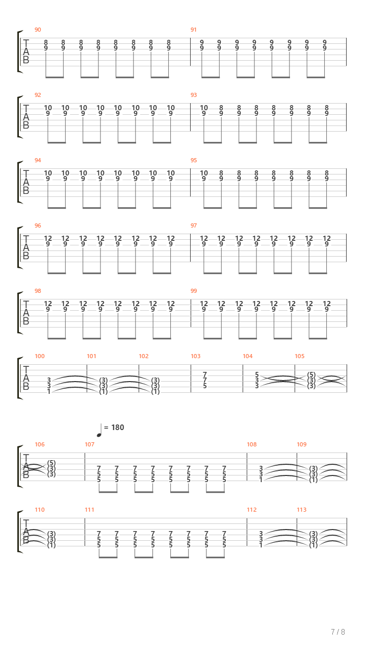 Magnet Pull吉他谱