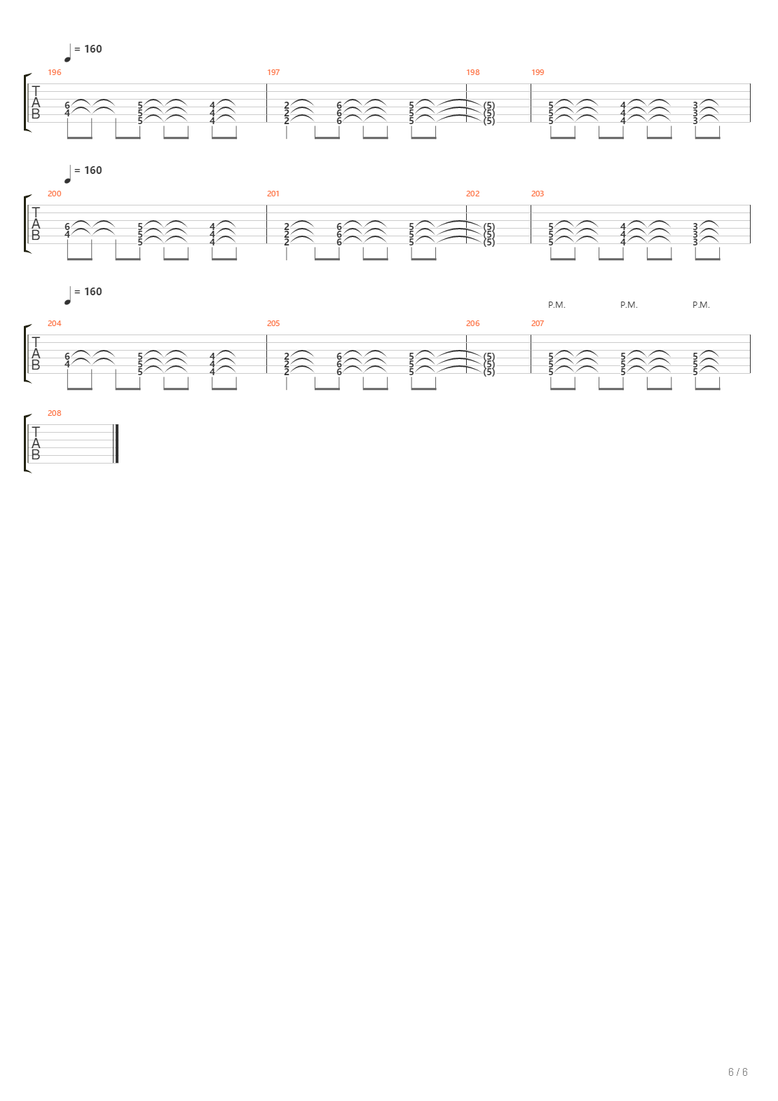 Throne Of Fire吉他谱