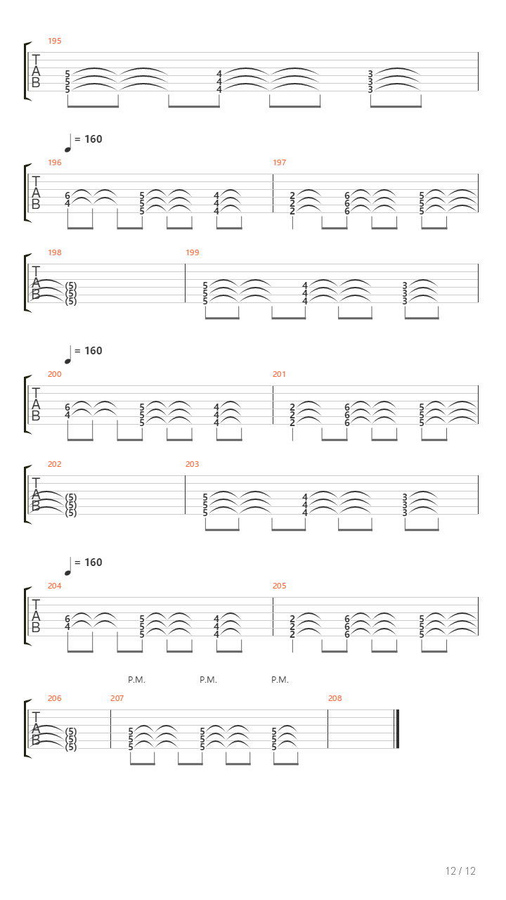 Throne Of Fire吉他谱