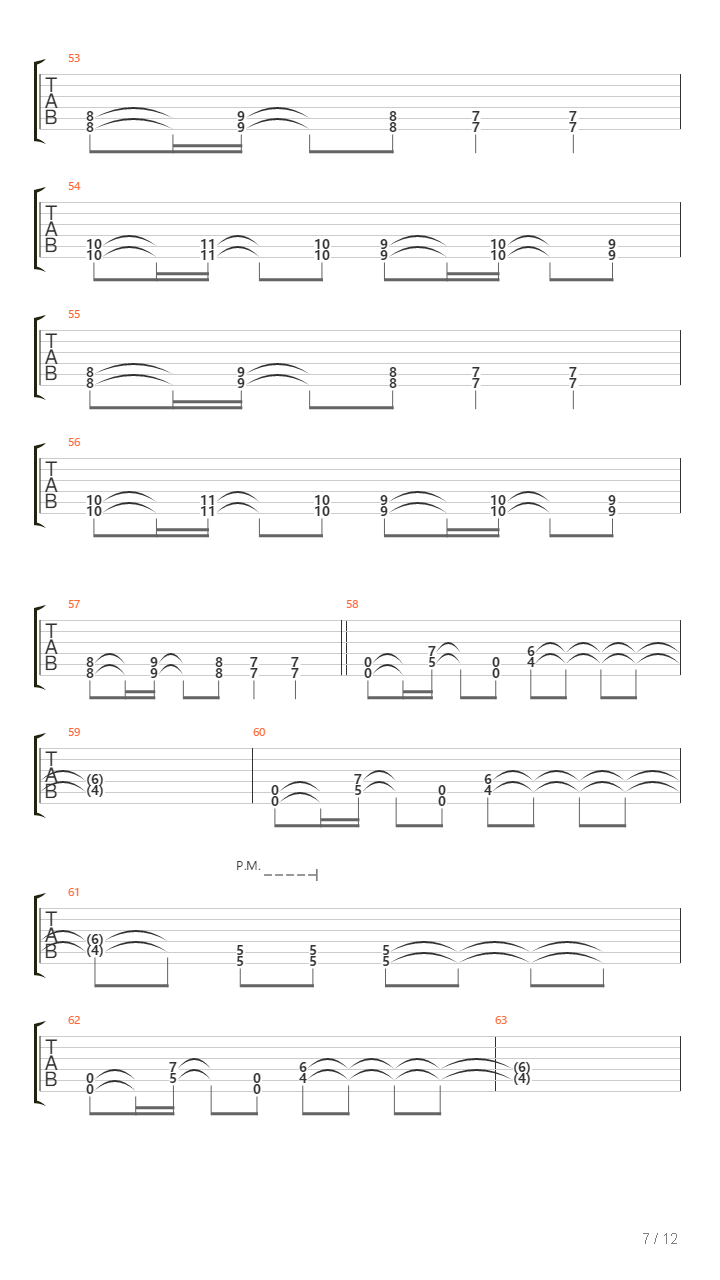 Volt Thrower吉他谱