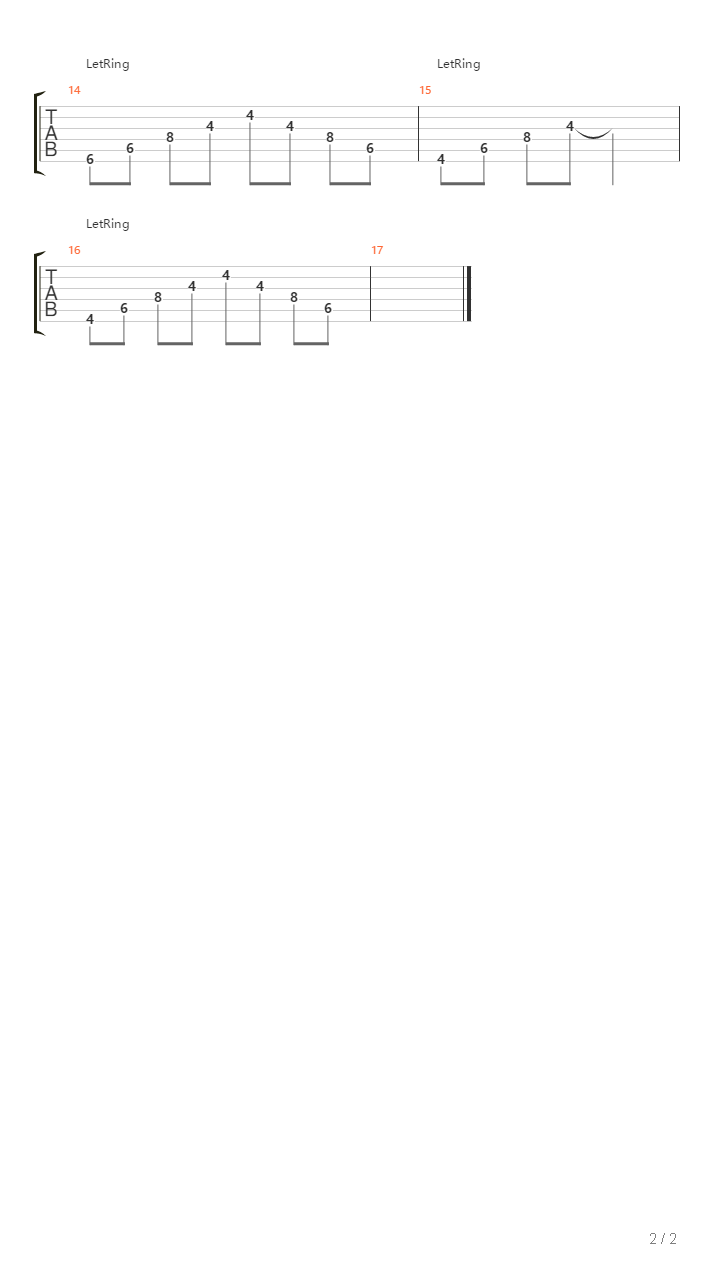 Sanctuary吉他谱