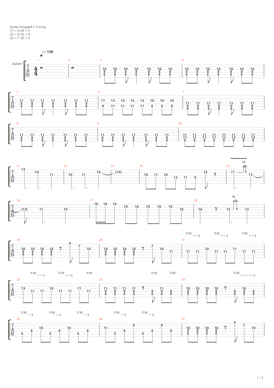 The Hands That Used To Hold Me吉他谱