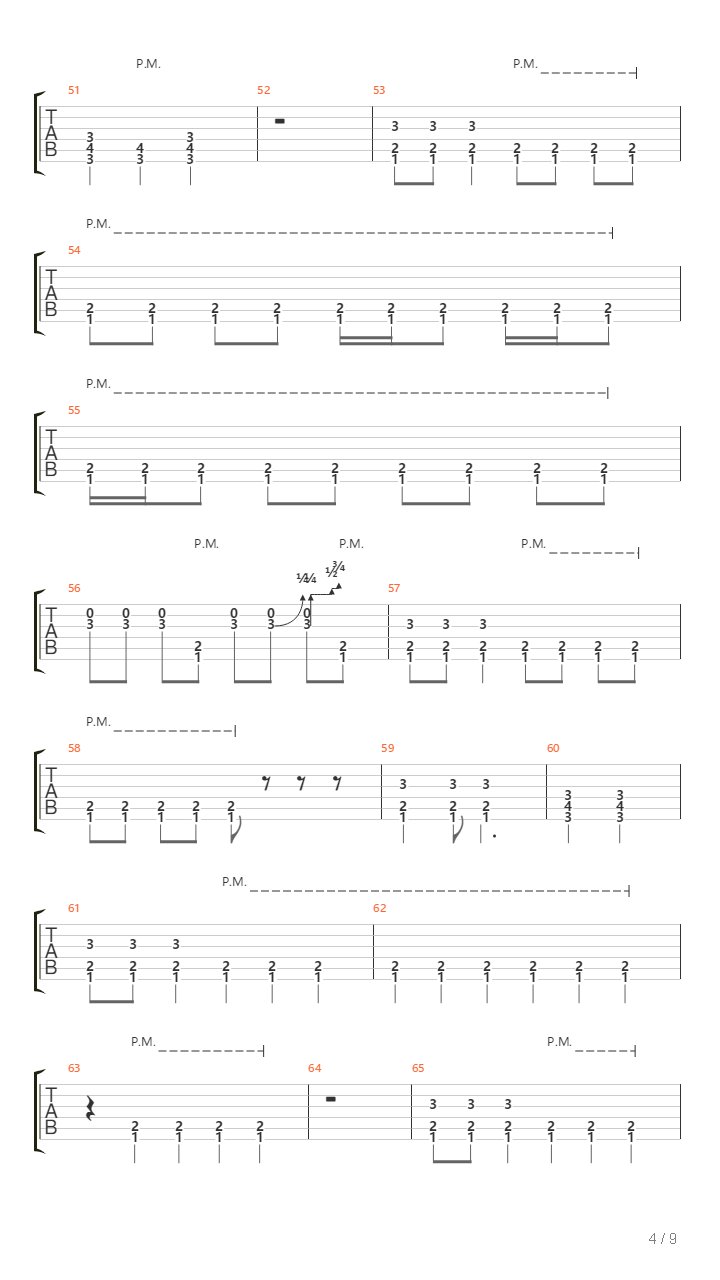 The Hands That Used To Hold Me吉他谱