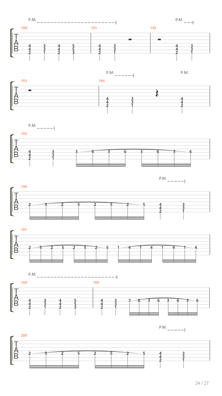 Demise吉他谱