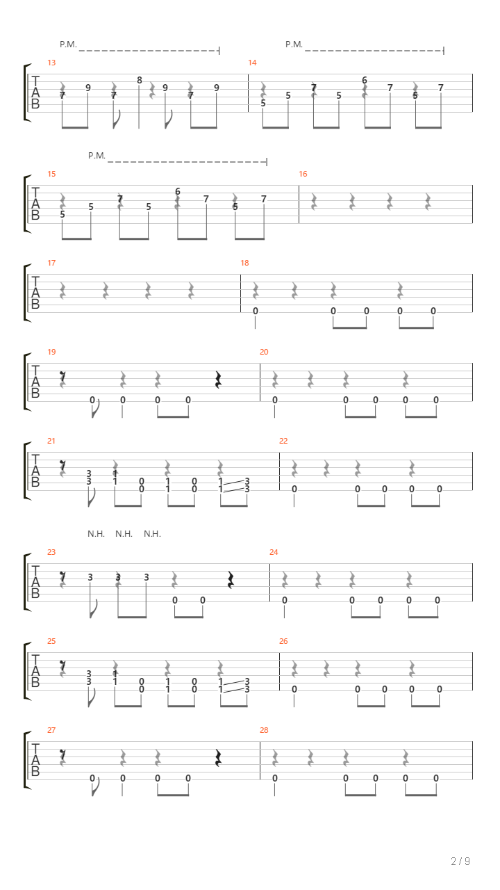 Mzry吉他谱