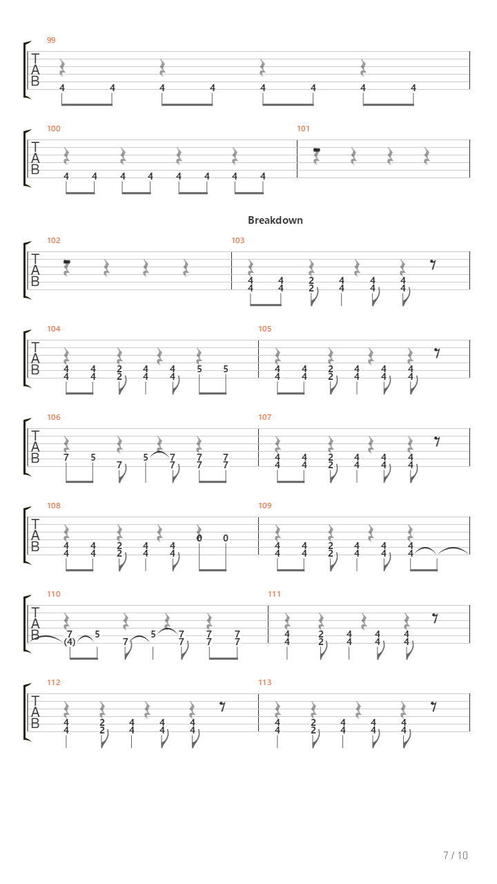 Zero吉他谱