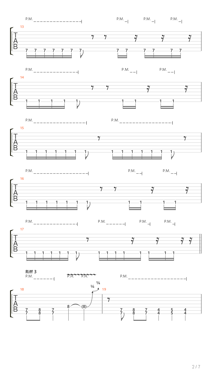 Sector Zero吉他谱