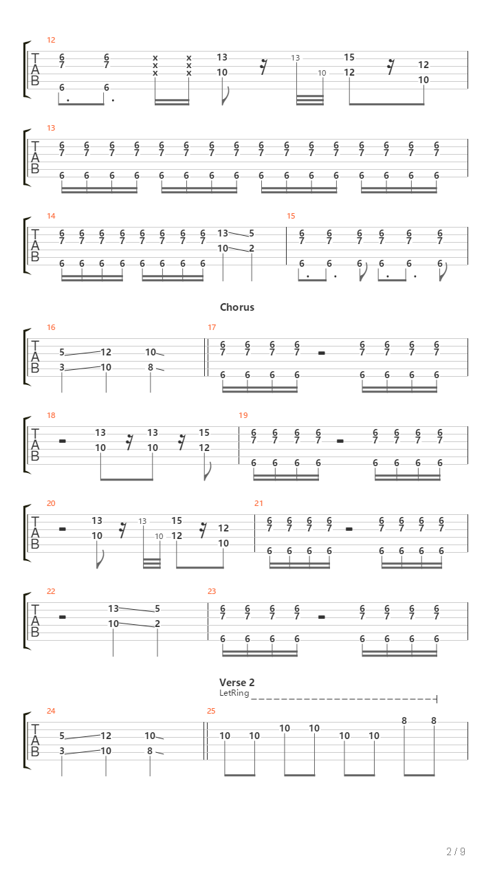 Flash吉他谱