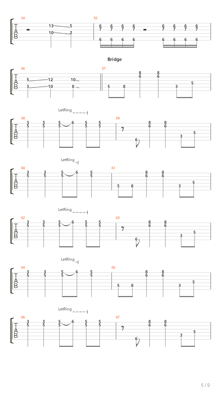 Flash吉他谱