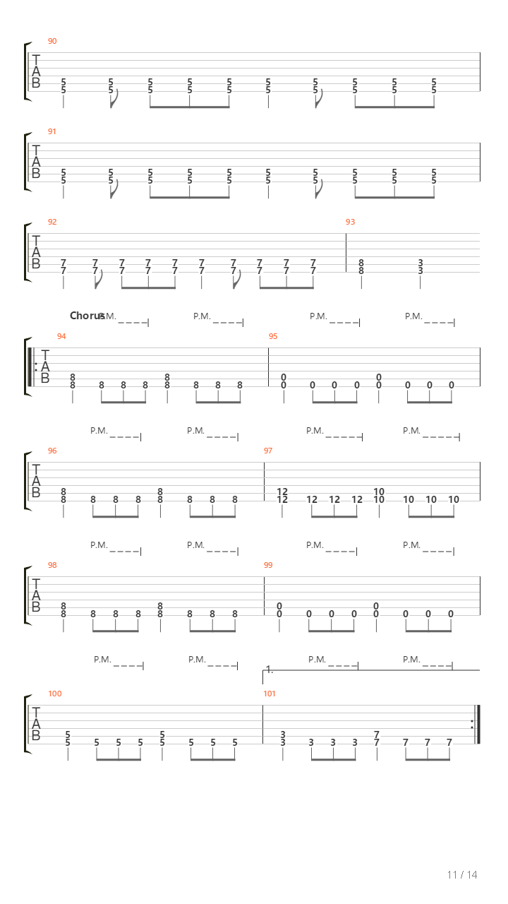 Hierarchy Of Heathens吉他谱