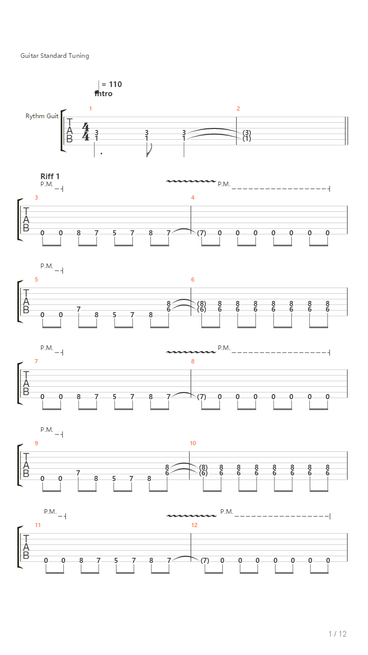 Alp Man吉他谱