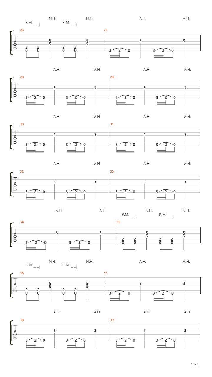 Doom Patrol吉他谱