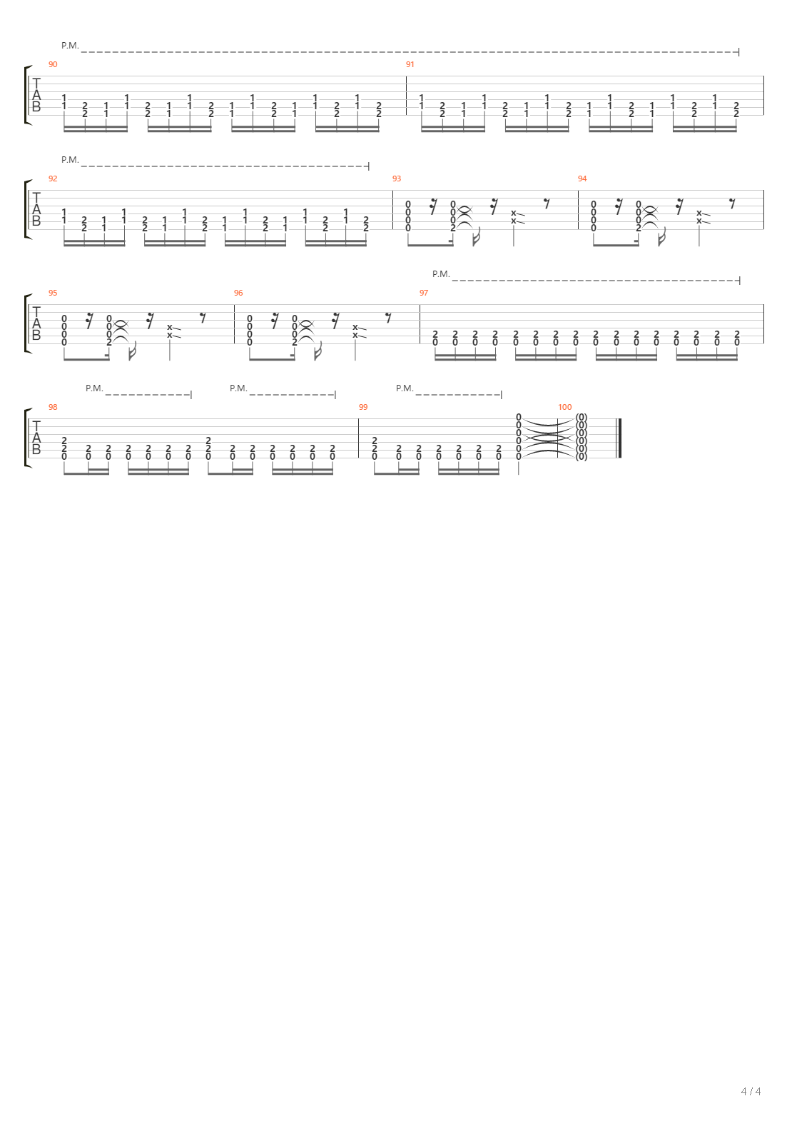 Riot Stairs吉他谱