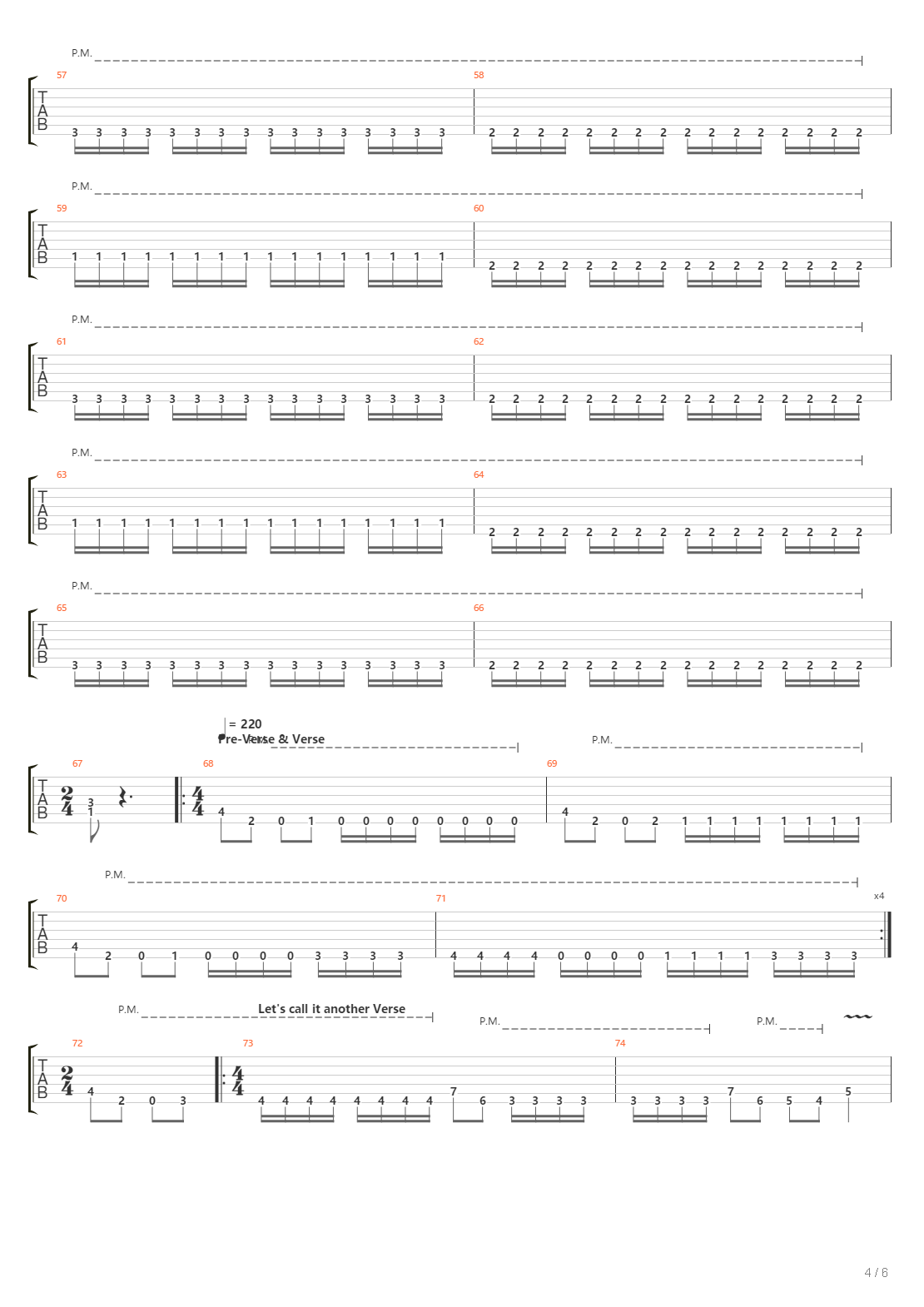 Flattening Of Emotions吉他谱