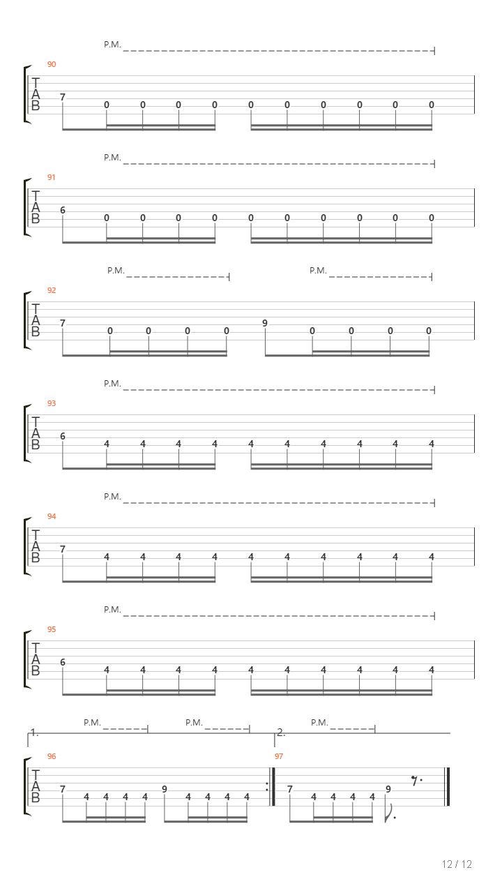 Flattening Of Emotions吉他谱