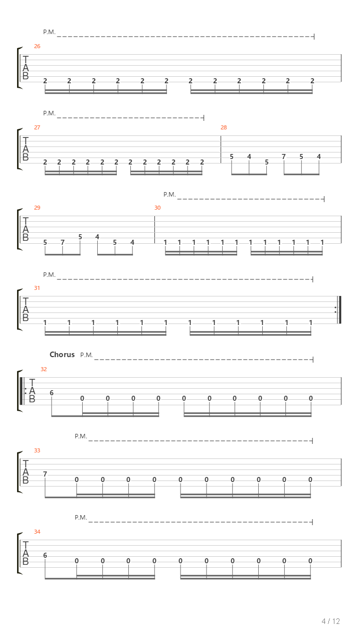 Flattening Of Emotions吉他谱