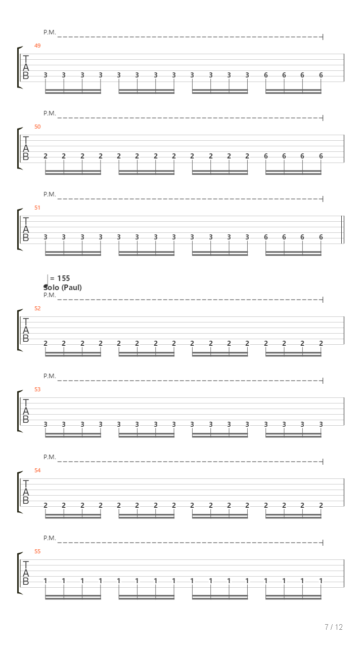 Flattening Of Emotions吉他谱