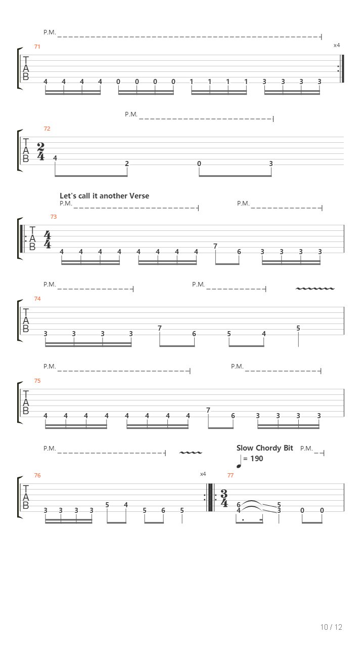 Flattening Of Emotions吉他谱