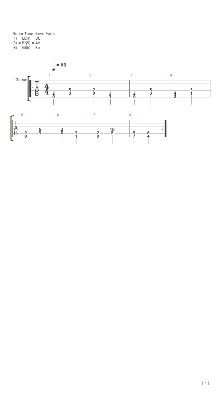 Black Hymn吉他谱
