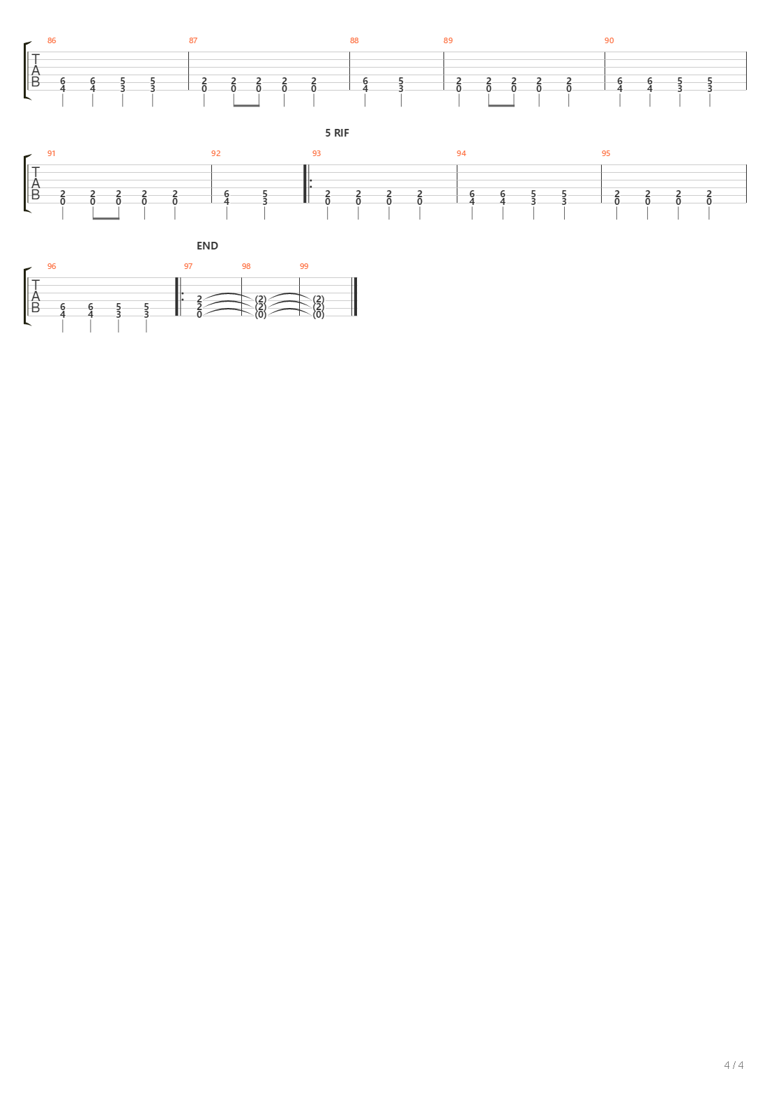 Flag Of Black Death吉他谱