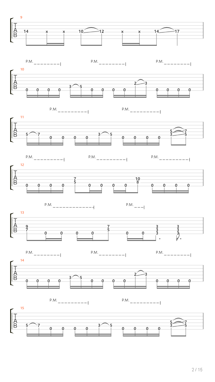 Vendetta吉他谱