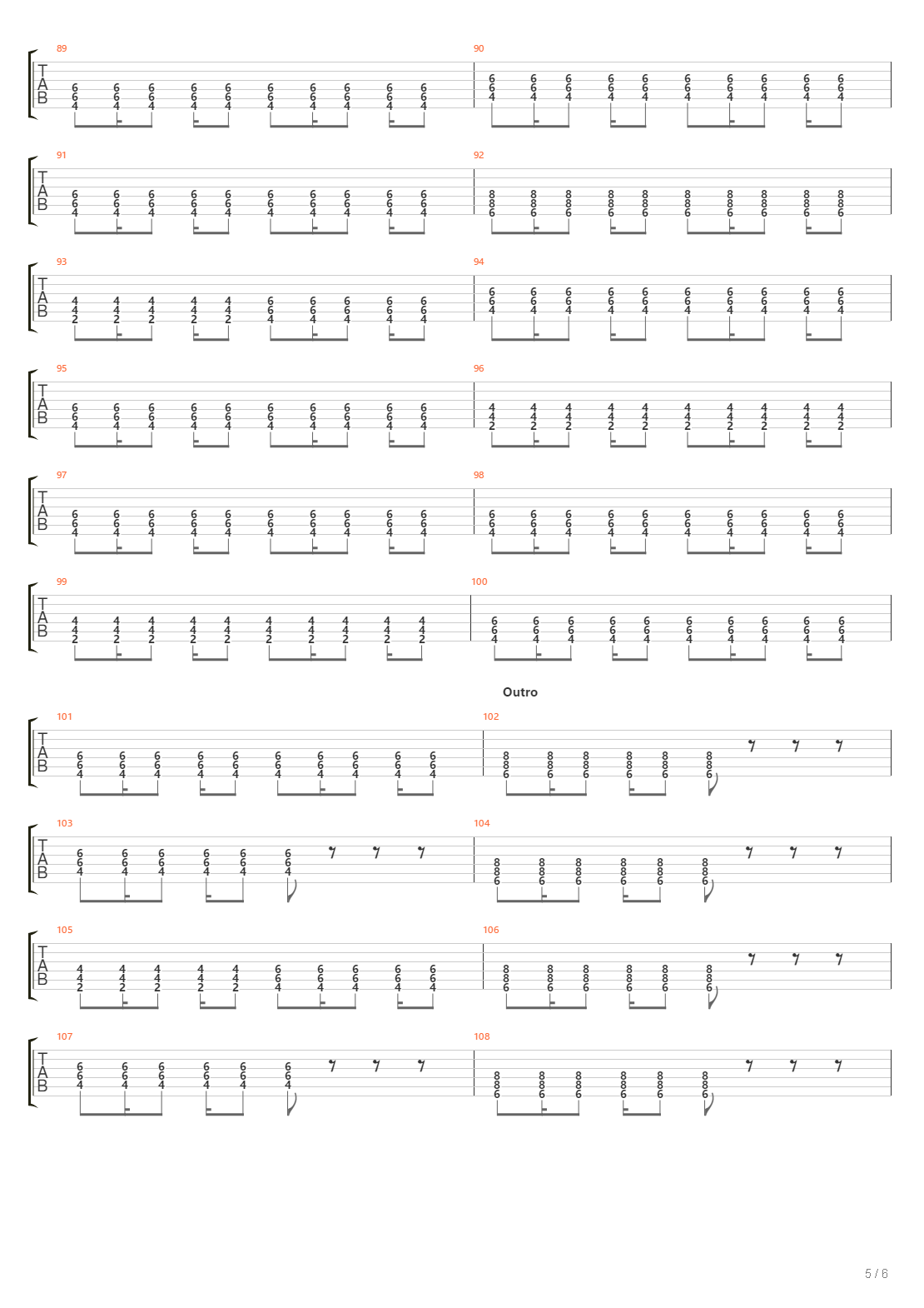 Passaggio A Nordest吉他谱