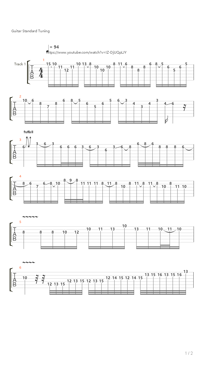 Mi Realidad吉他谱