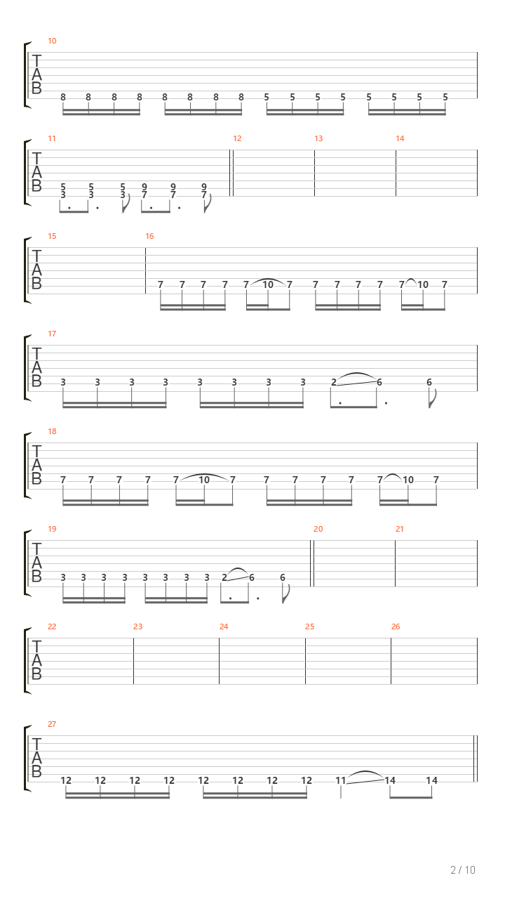 Un Deux吉他谱