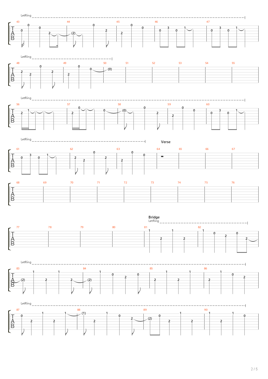 Zetsuentai吉他谱