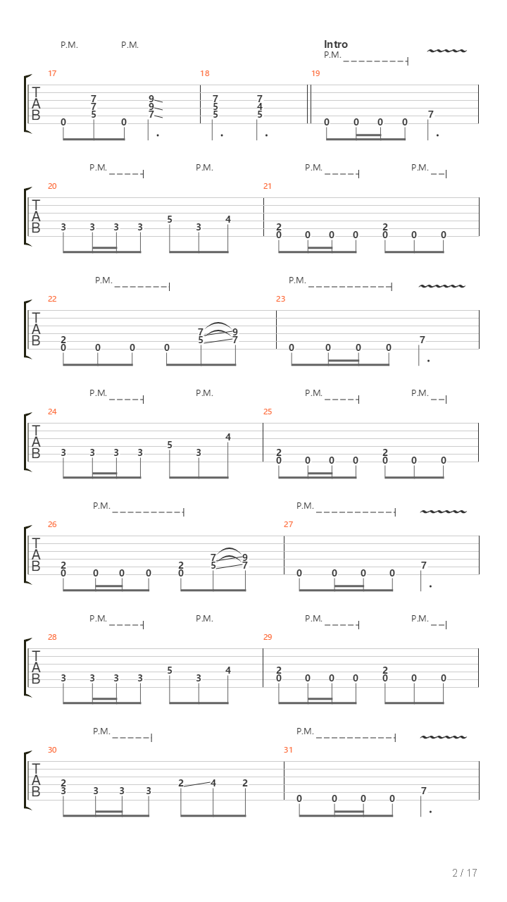 Maha Kali吉他谱