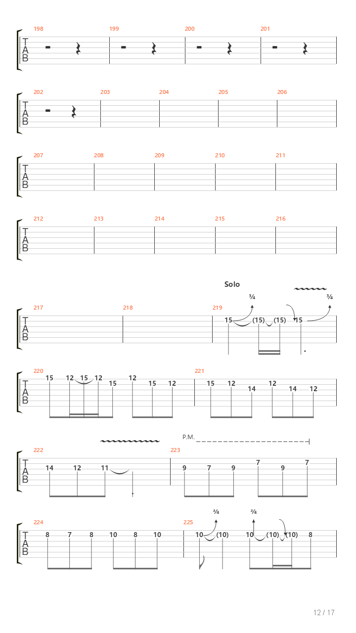 Maha Kali吉他谱