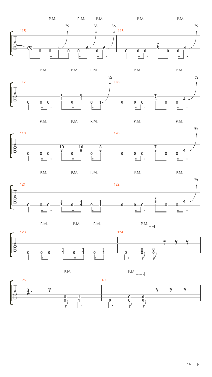 Lost吉他谱