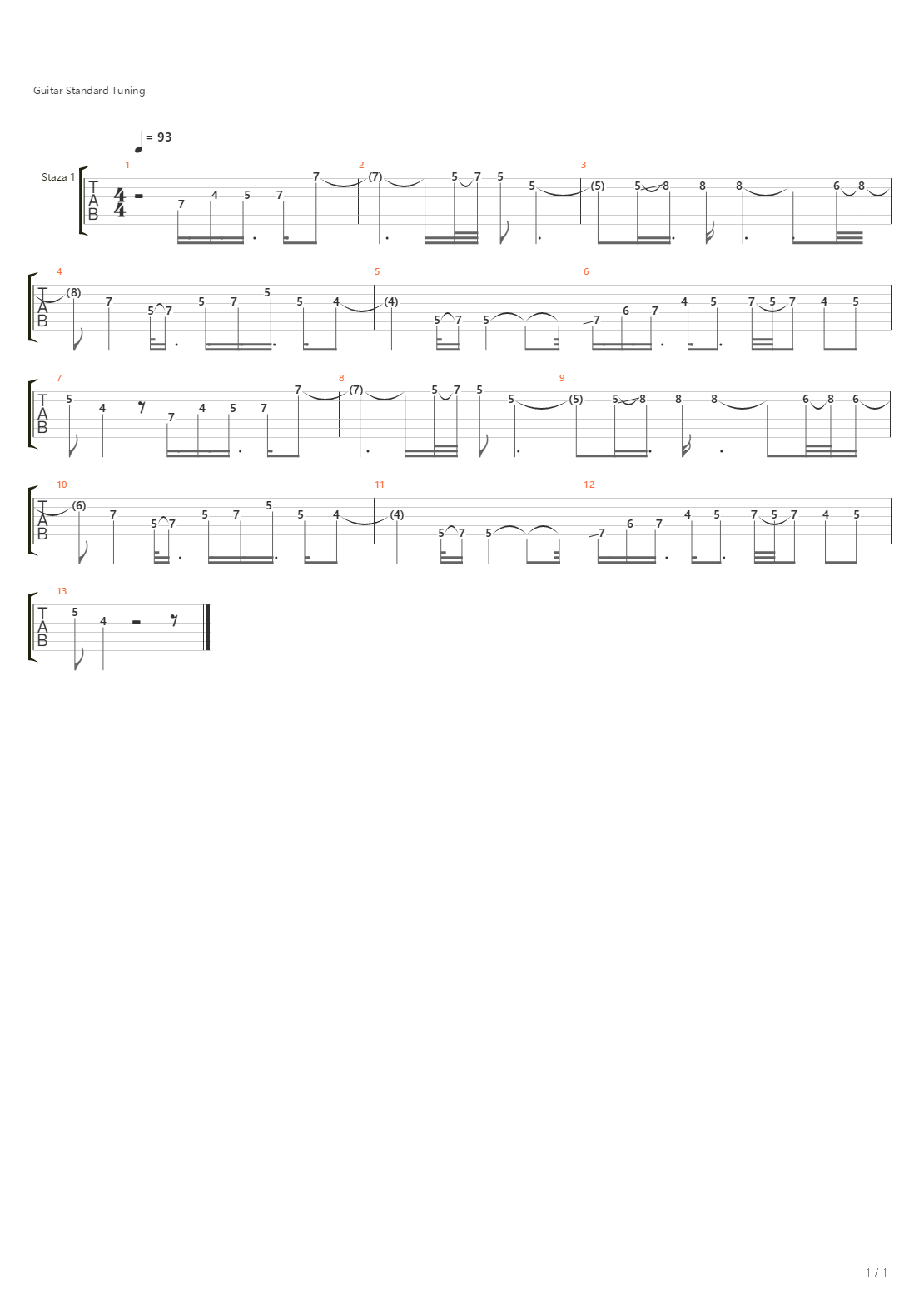 Nevena吉他谱