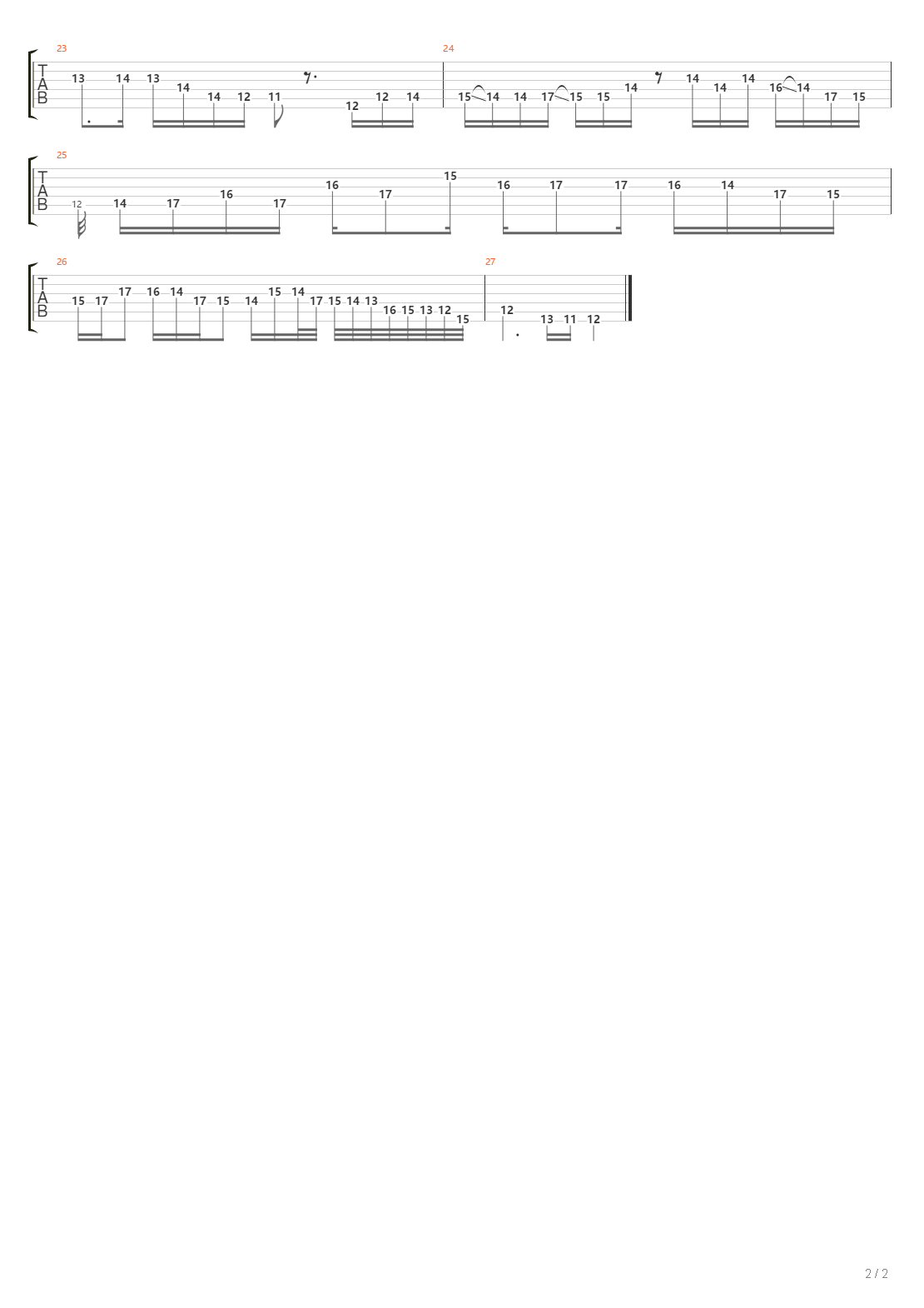 Olelole吉他谱