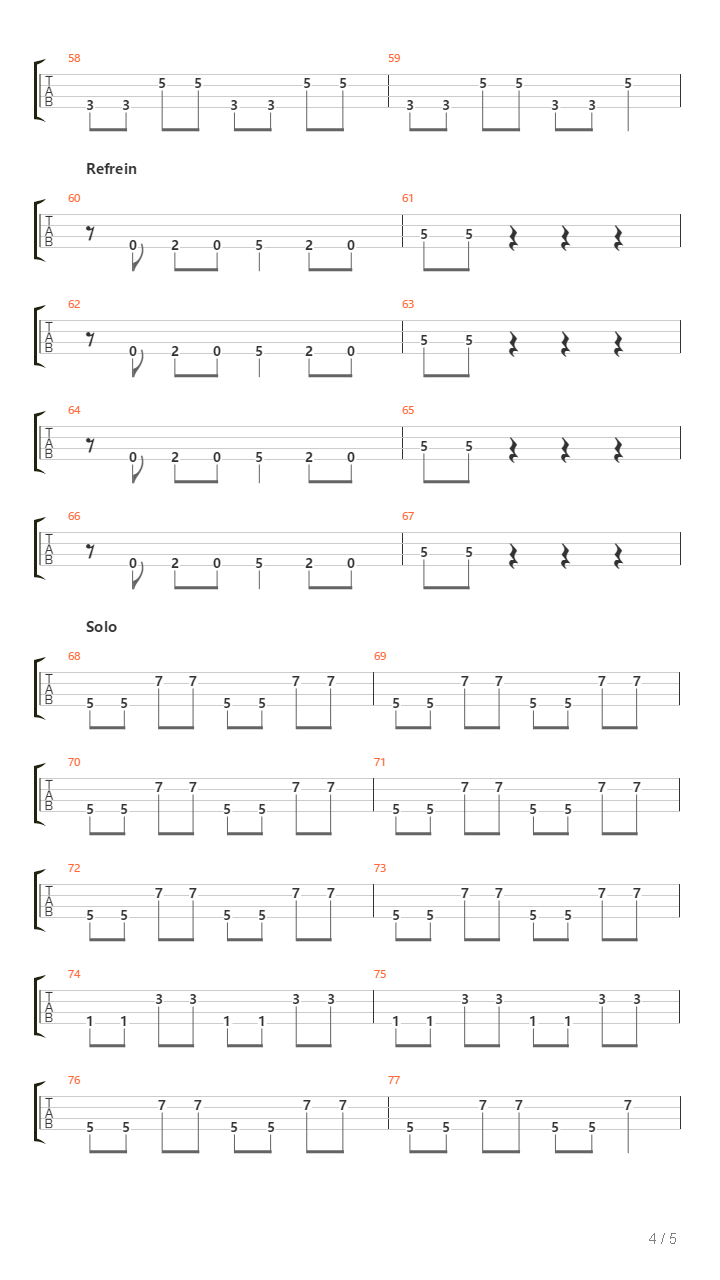 Sinds 1 Dag Of 2 32 Jaar吉他谱