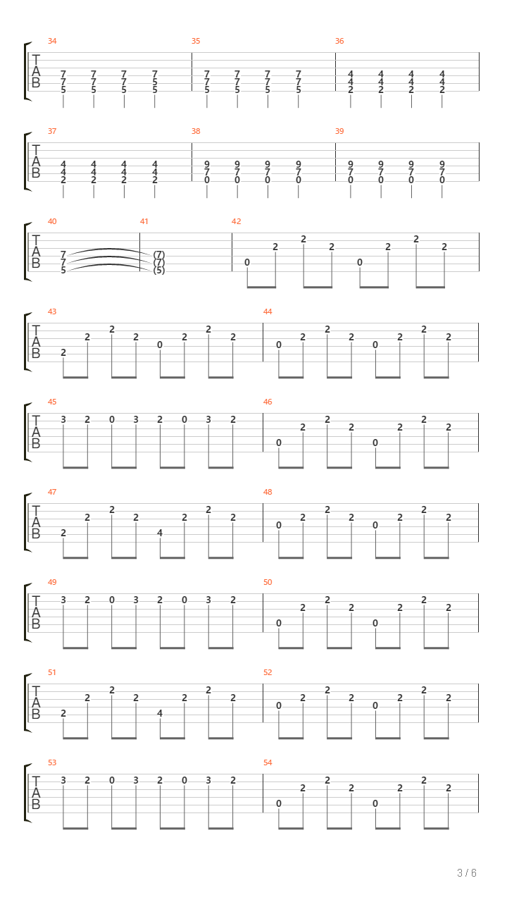 Adios吉他谱