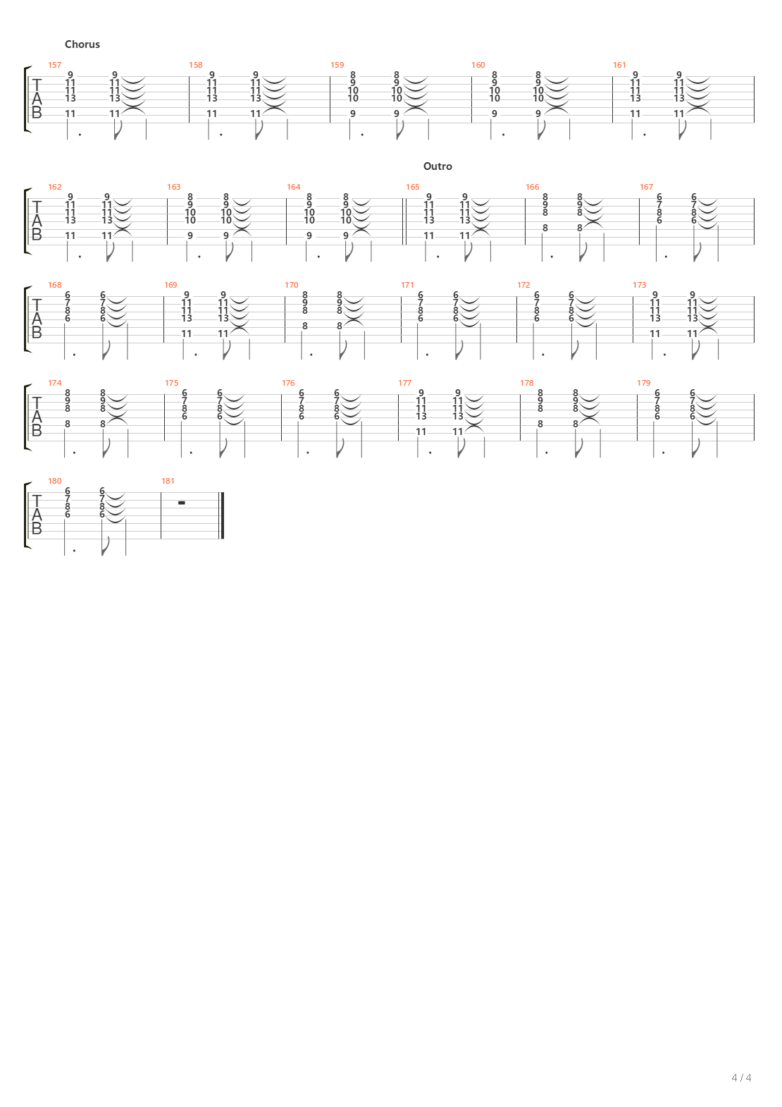 Black And White Town吉他谱