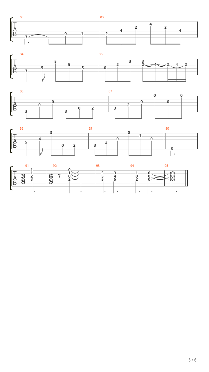 Gracefully吉他谱