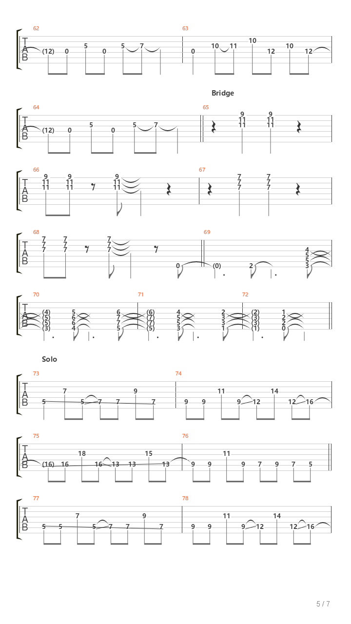 Jezzebella吉他谱