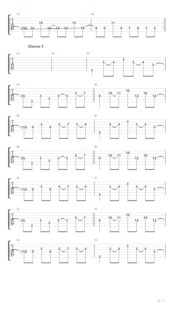 Jezzebella吉他谱