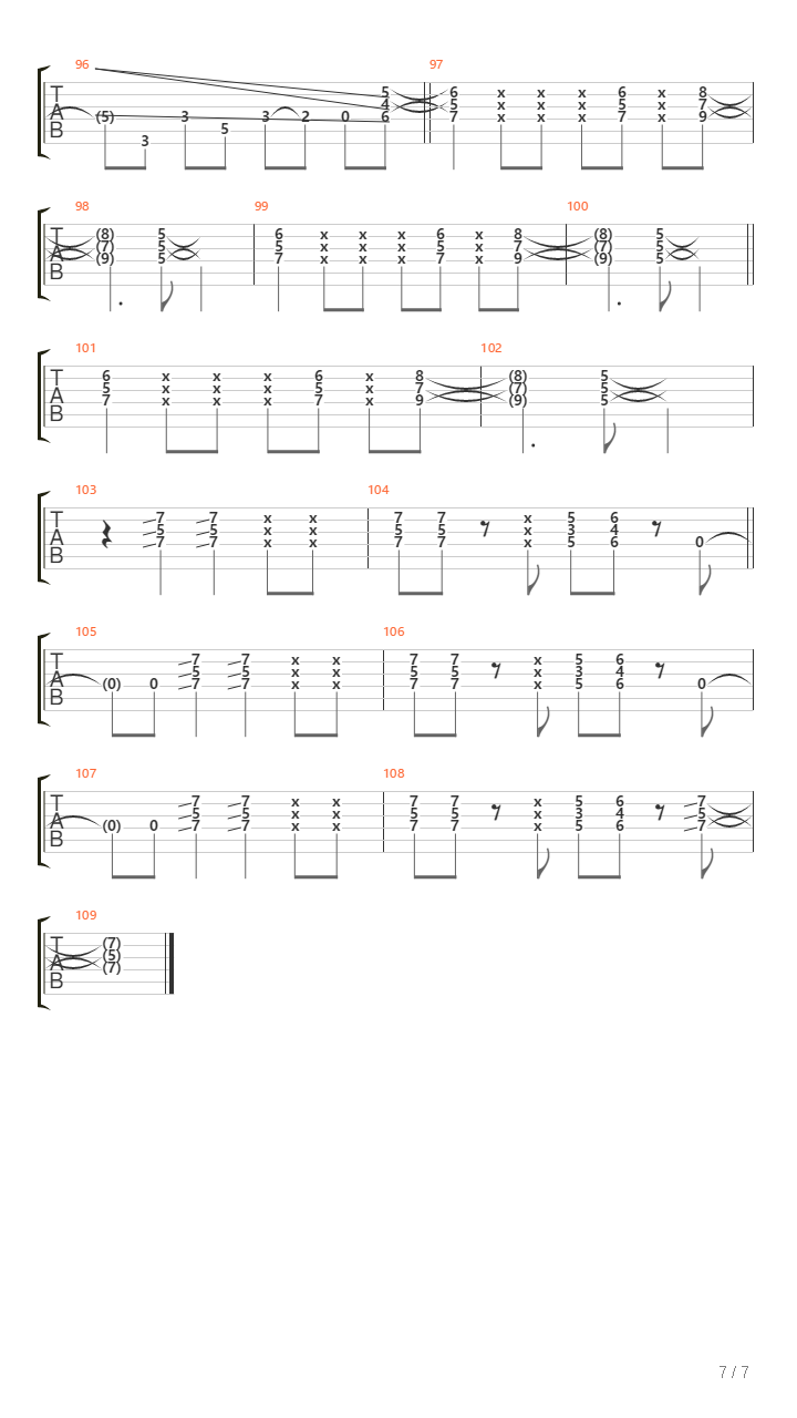 Jezzebella吉他谱