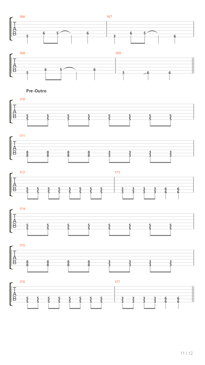 End Of The Rope吉他谱