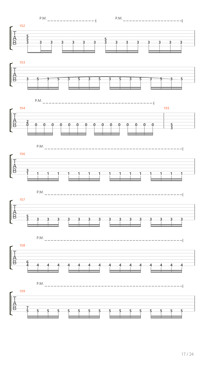 Troopers Of The Stars吉他谱