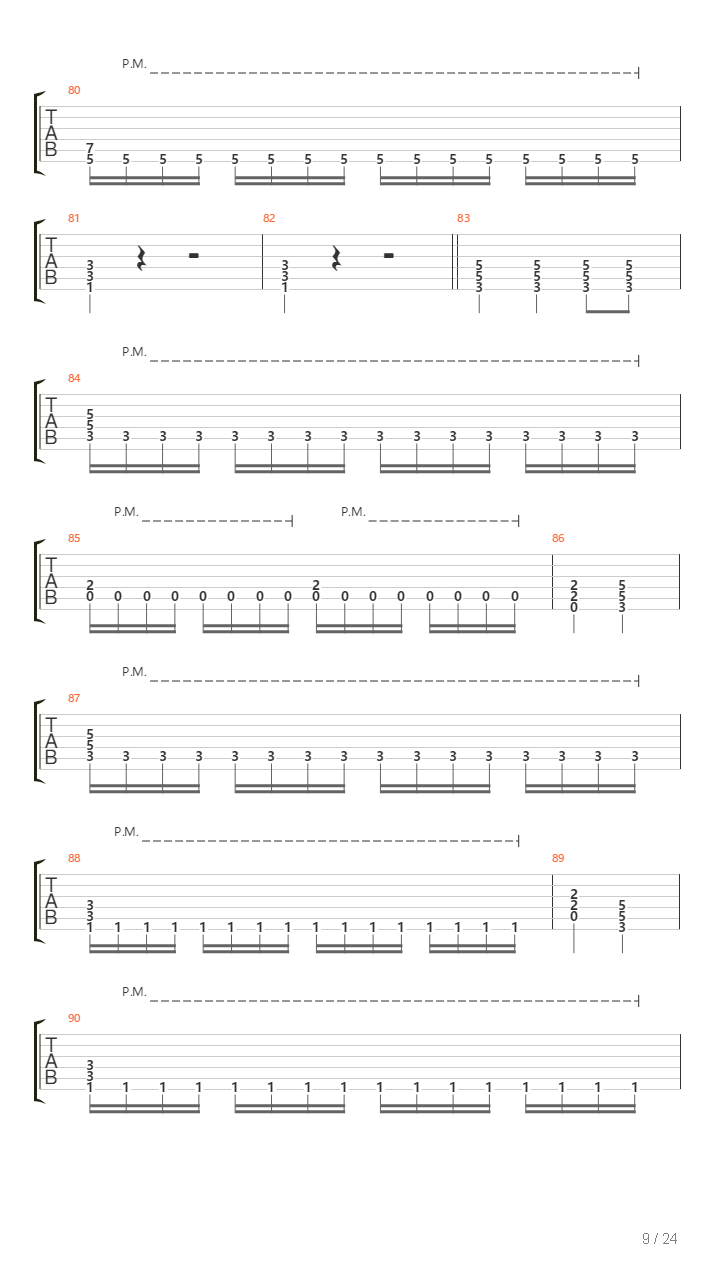 Troopers Of The Stars吉他谱