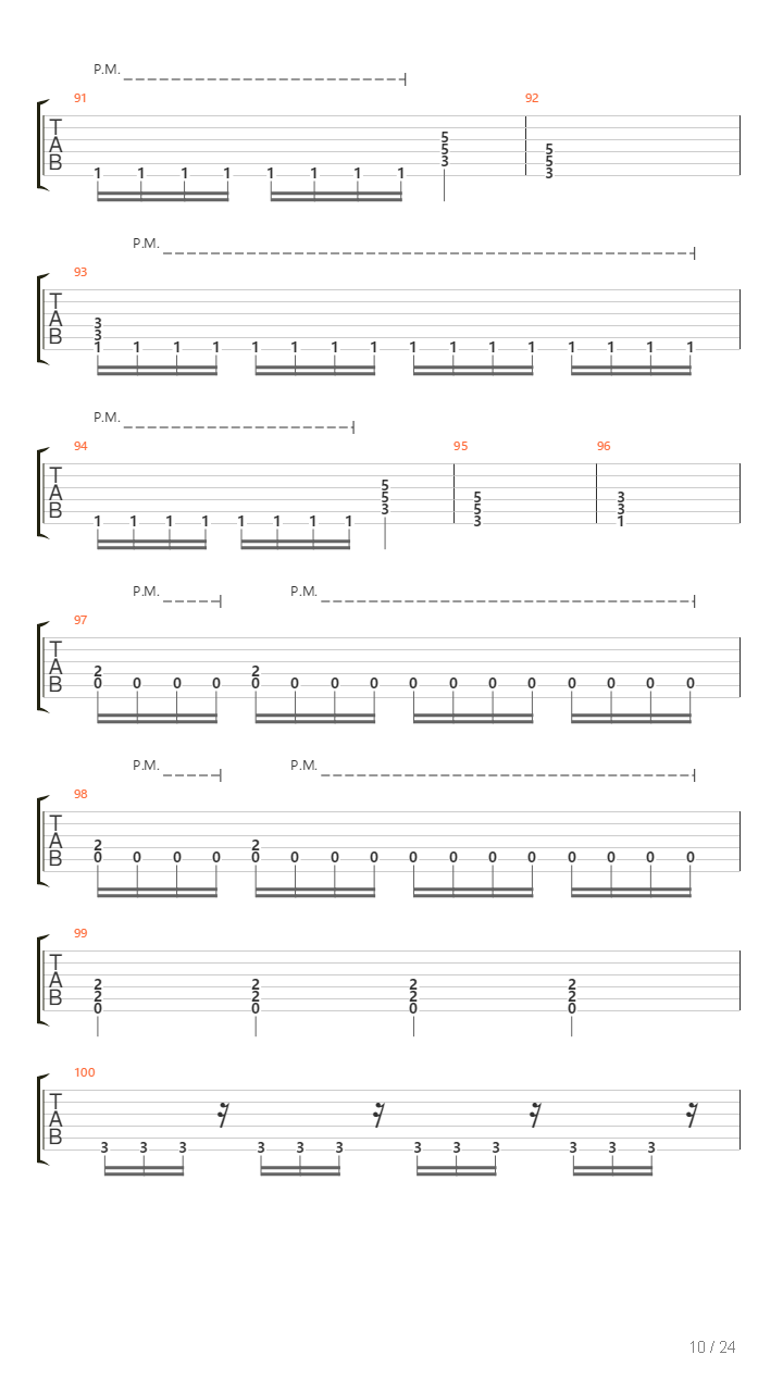 Troopers Of The Stars吉他谱