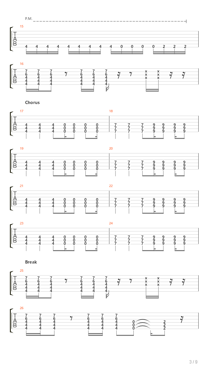 The Game吉他谱