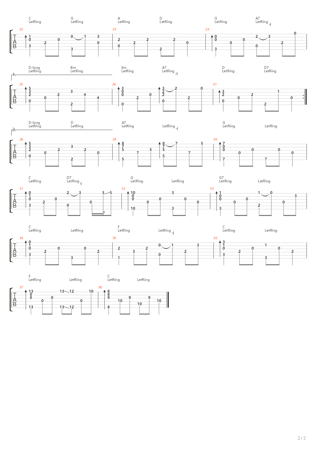 Pomp And Circumstance吉他谱