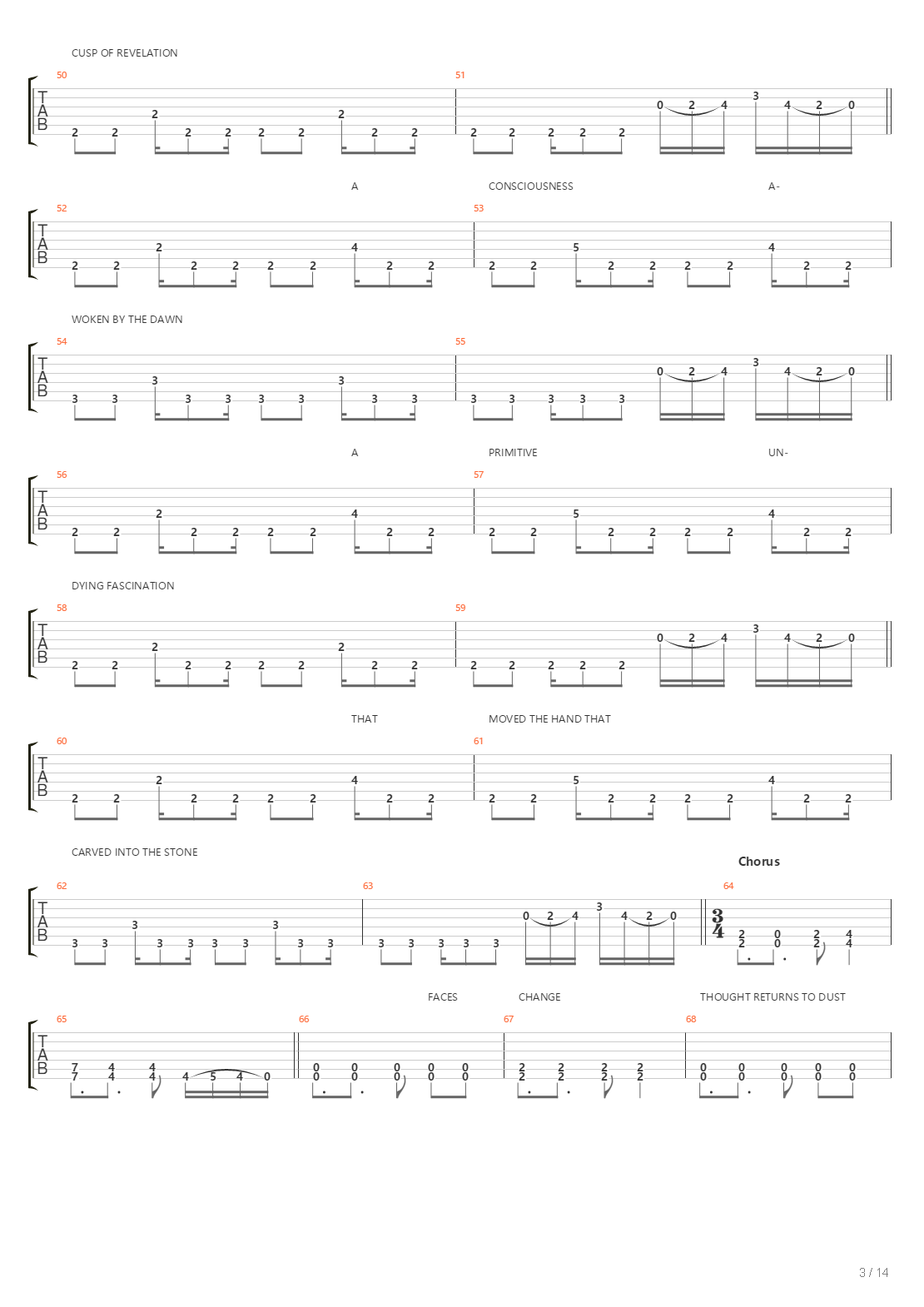 Compendium吉他谱